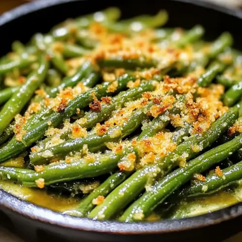 Garlic Parmesan Green Beans