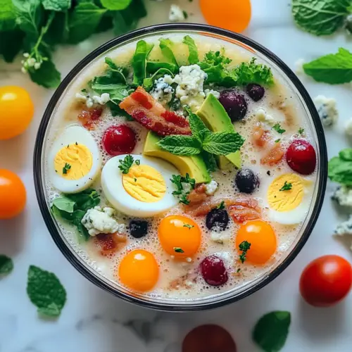 Cobb Salad with the Best Dressing