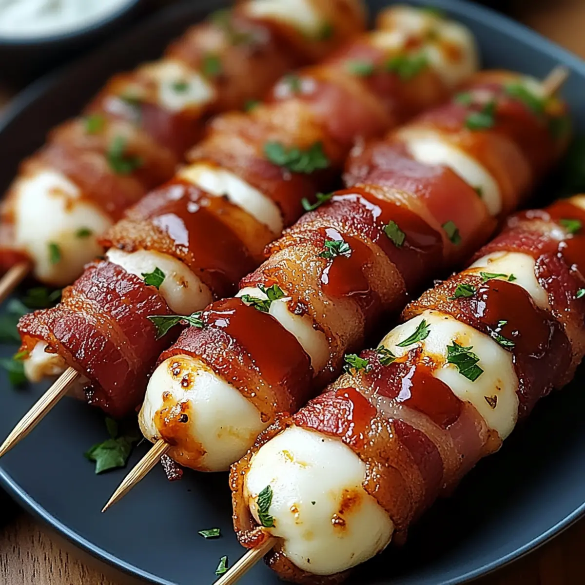 Nashville Hot Mozzarella Sticks Recipe with Crispy Bacon Twist