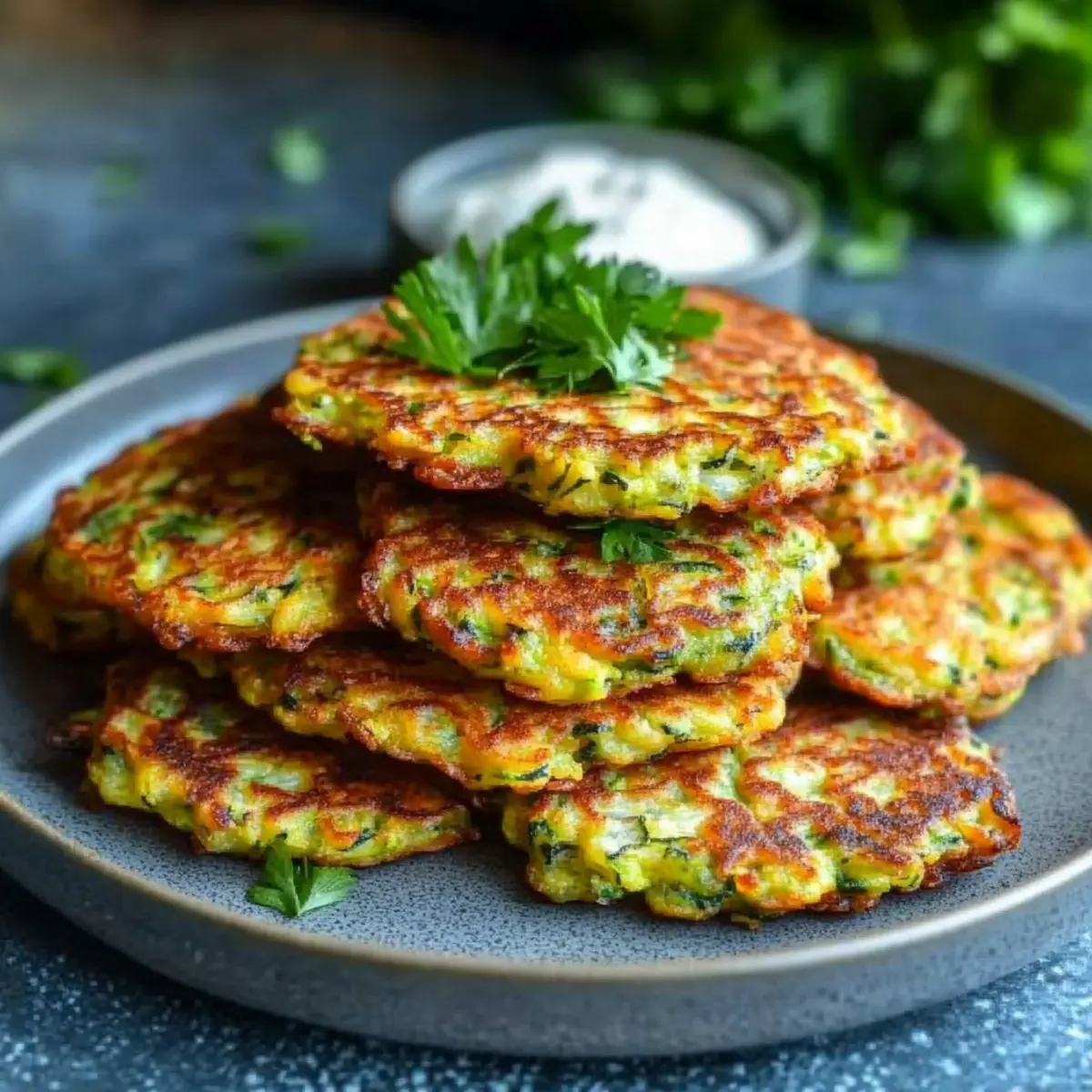 Healthy Zucchini Fritters