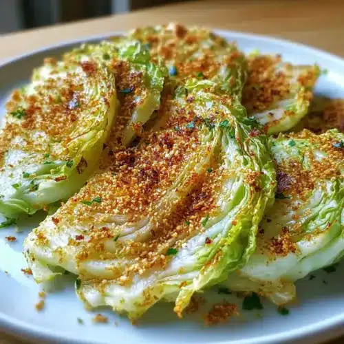 Air Fryer Cabbage Wedges