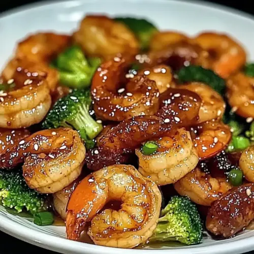 High-Protein Honey Garlic Shrimp