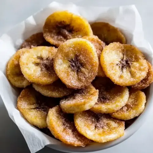 Air Fryer Cinnamon Banana Chips