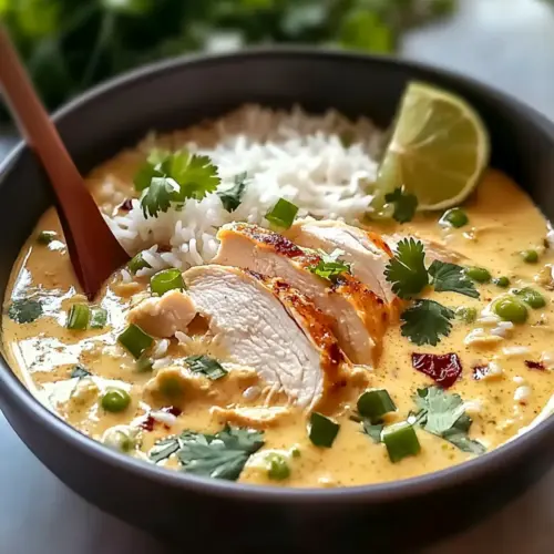 Coconut Chicken Brothy Rice