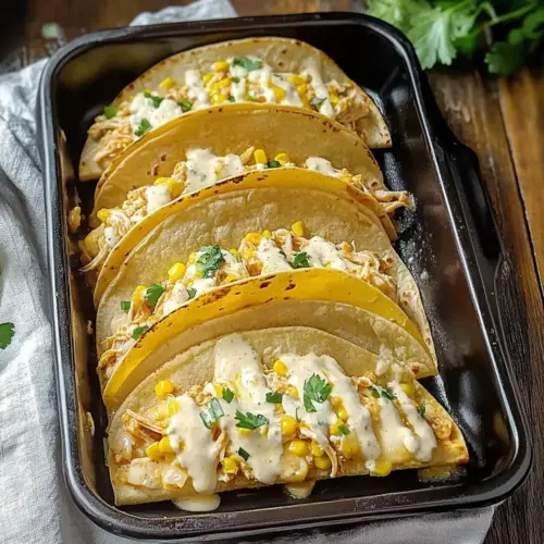 White Chicken Chili Tacos
