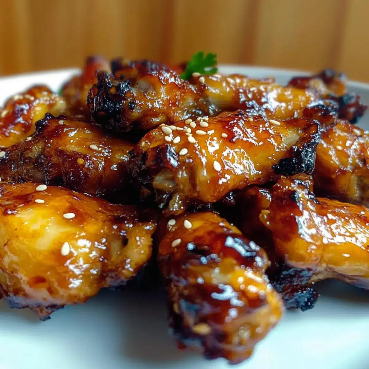Sticky Pineapple-Teriyaki Chicken Wings