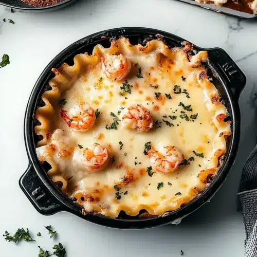 Seafood Lasagna with Lobster and Shrimp