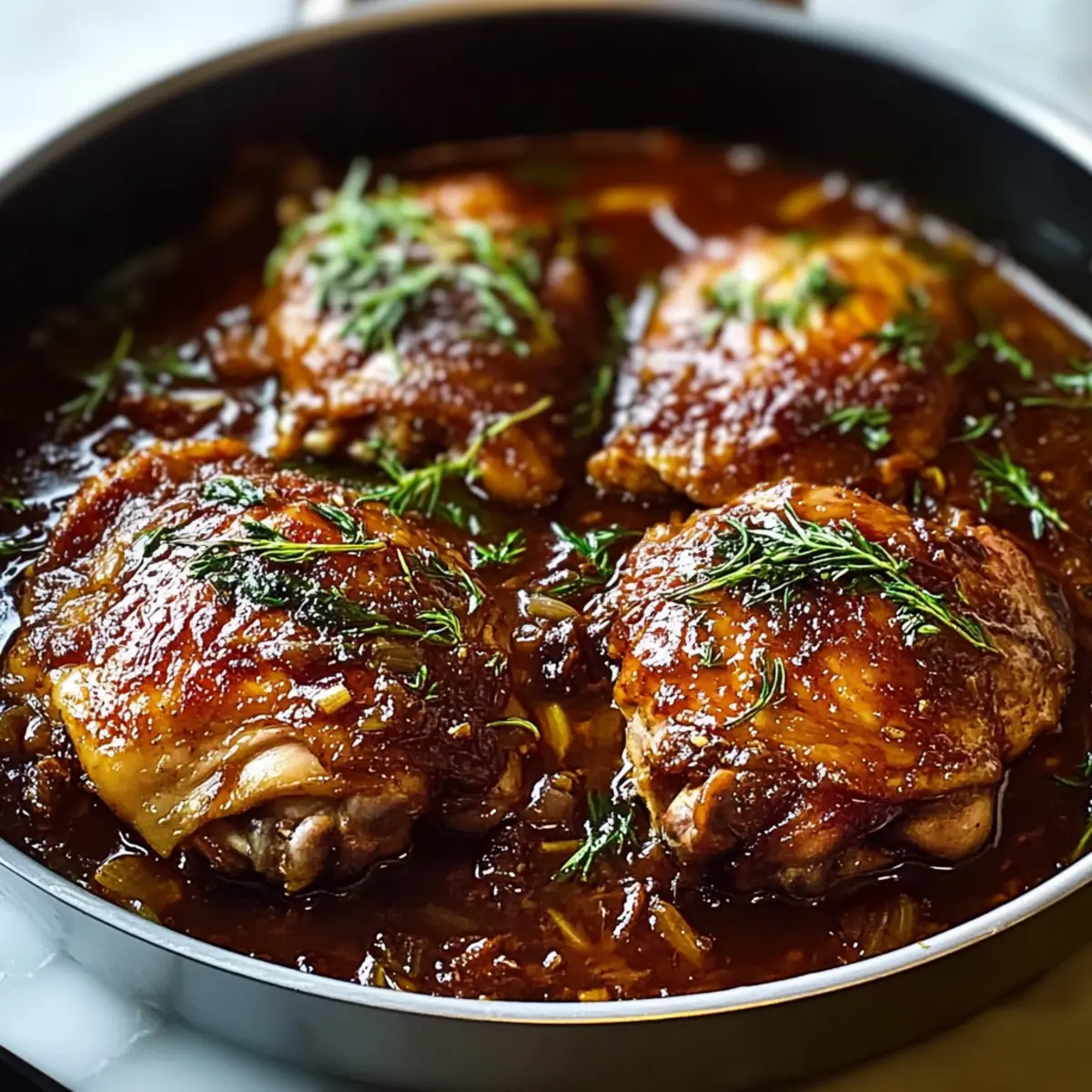 Braised Catalina Chicken