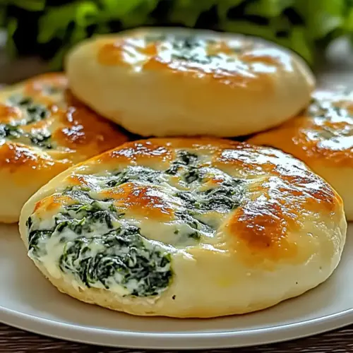 Spinach Cottage Cheese Flagels
