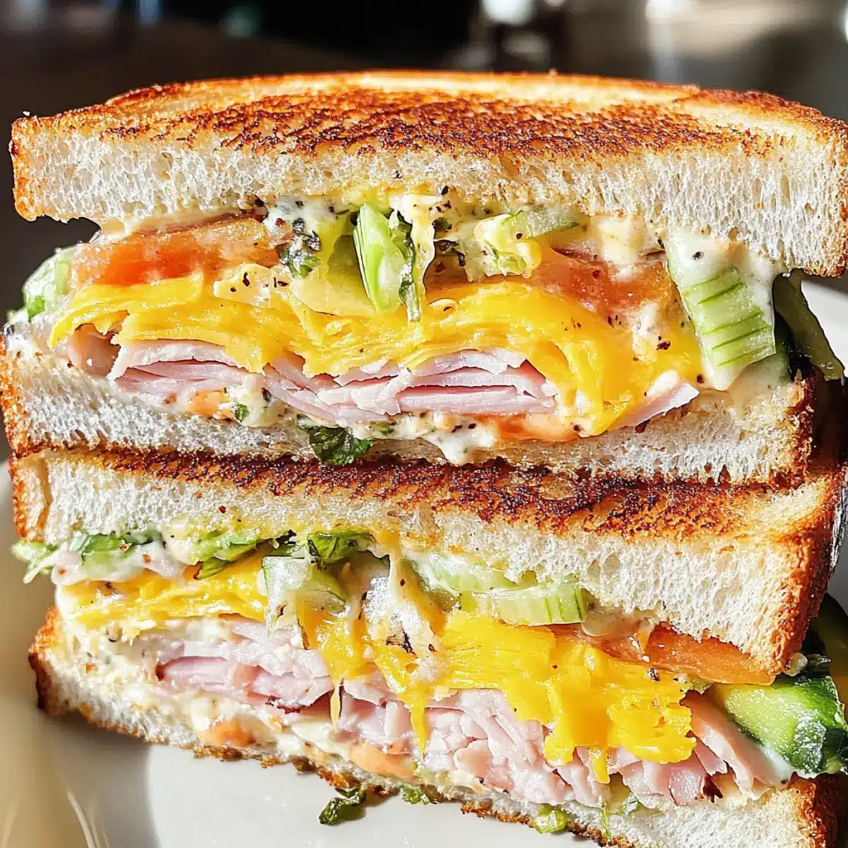 Viral Grinder Grilled Cheese Sandwich