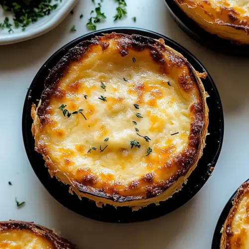 Cheesy Garlic Cruffin