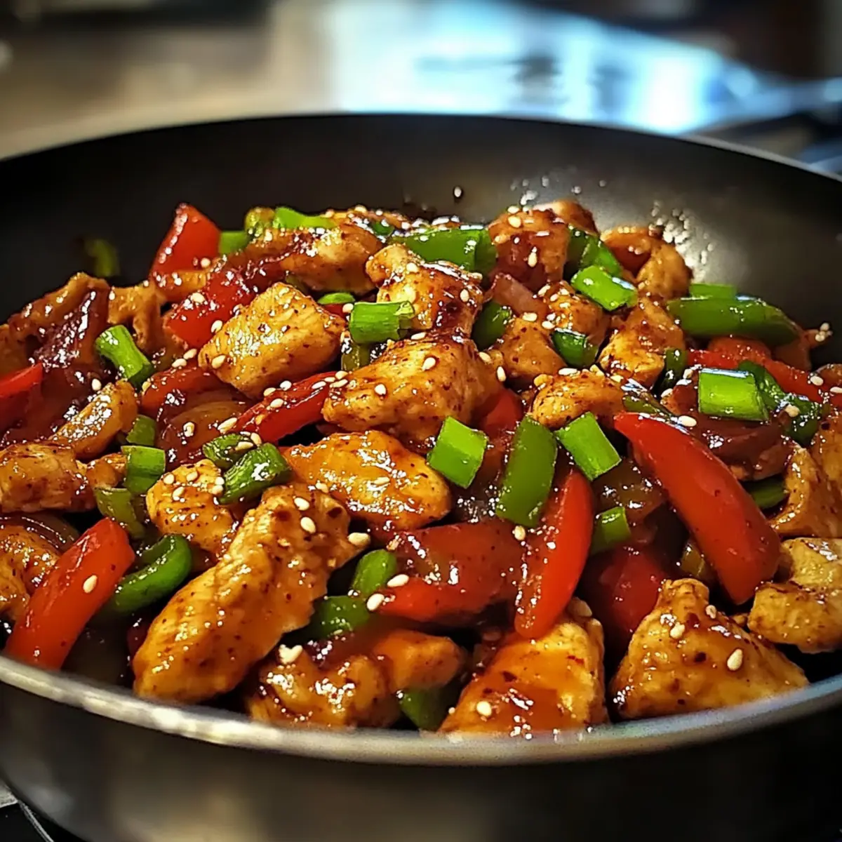 Korean Spicy Chicken Stir Fry