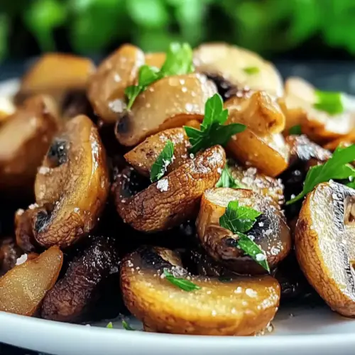 Air Fryer Ranch Mushrooms