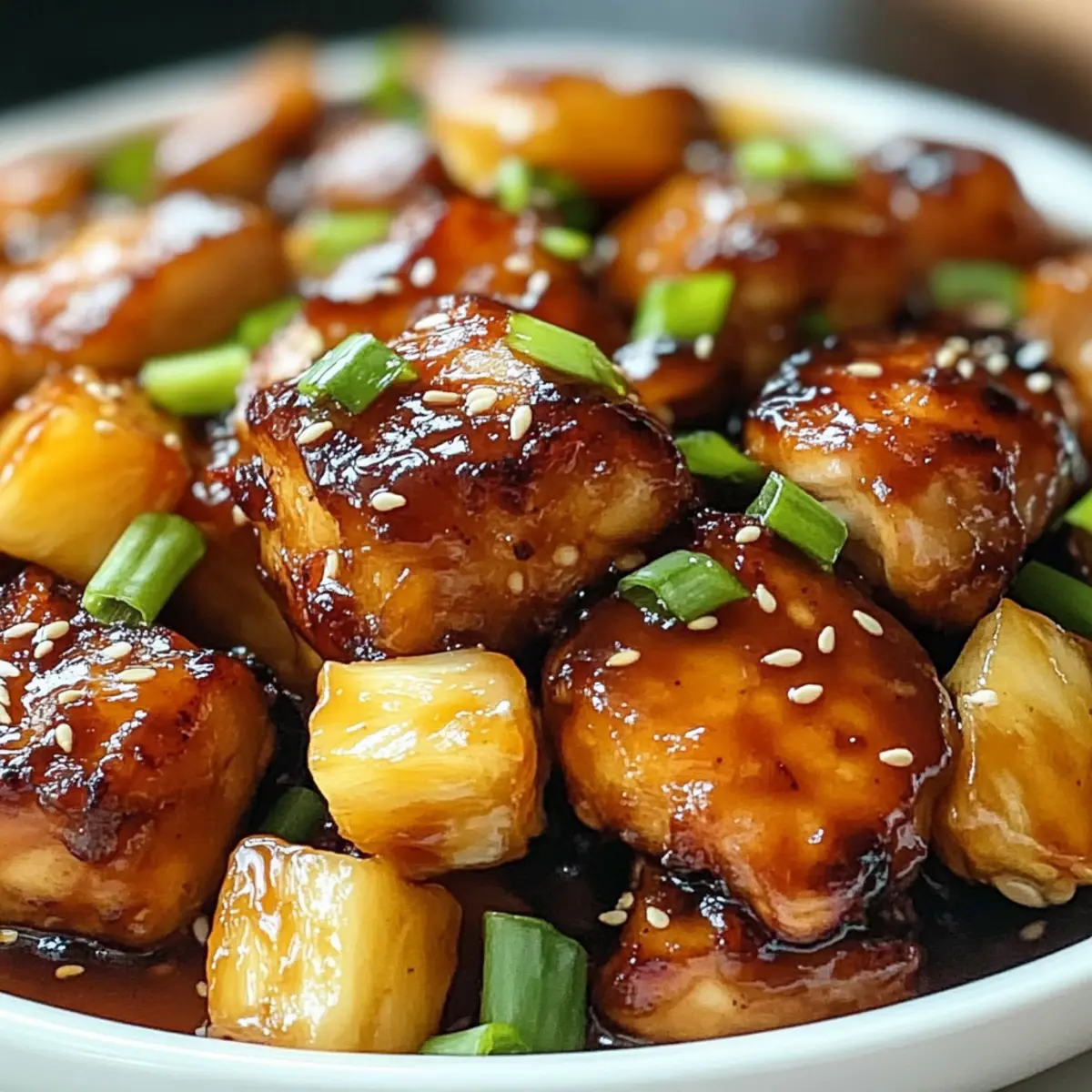Brown Sugar Pineapple Chicken