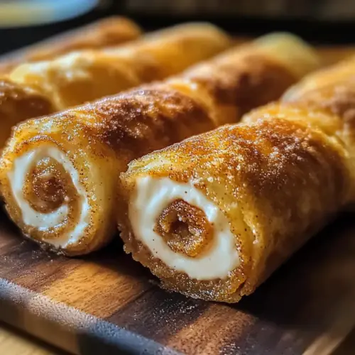 Crispy Keto Cinnamon Cream Cheese Roll Ups