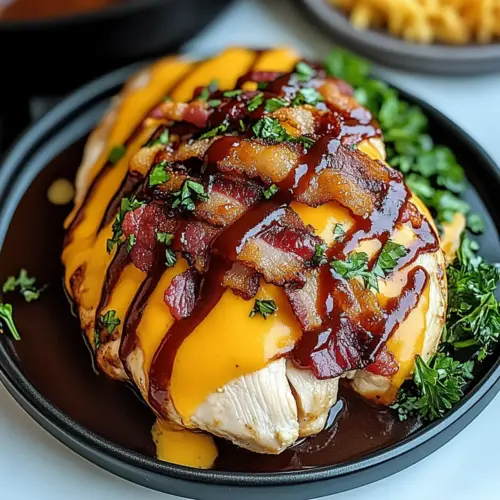 Cowboy BBQ Bacon Cheddar Chicken