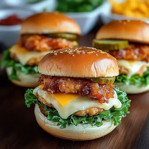 Honey Mustard Chicken Sliders