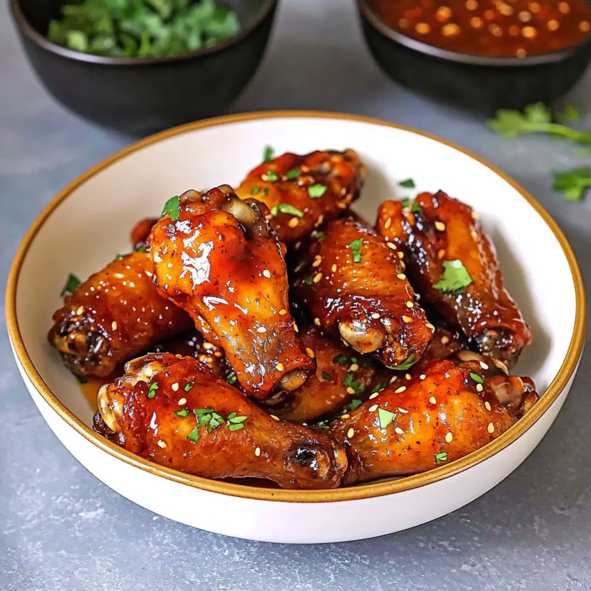 Hot Honey Chicken Wings