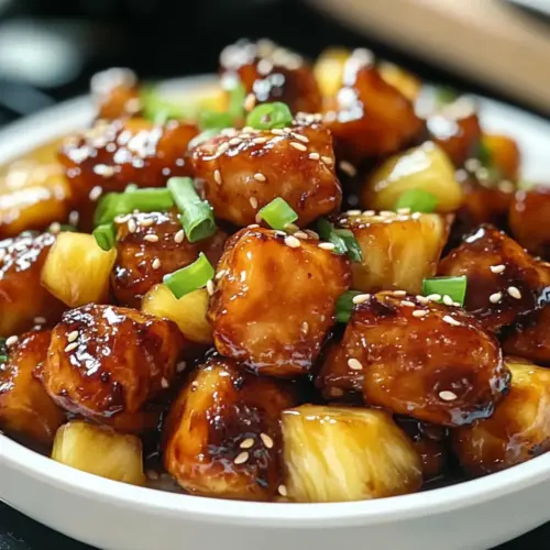 Brown Sugar Pineapple Chicken