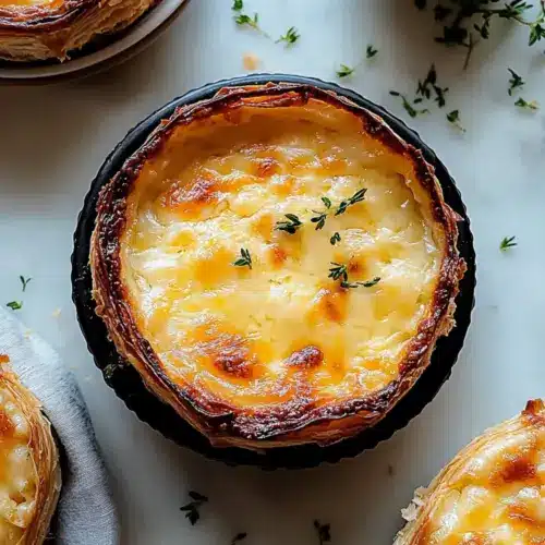 Cheesy Garlic Cruffin