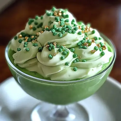 Shamrock Cheesecake Fluff
