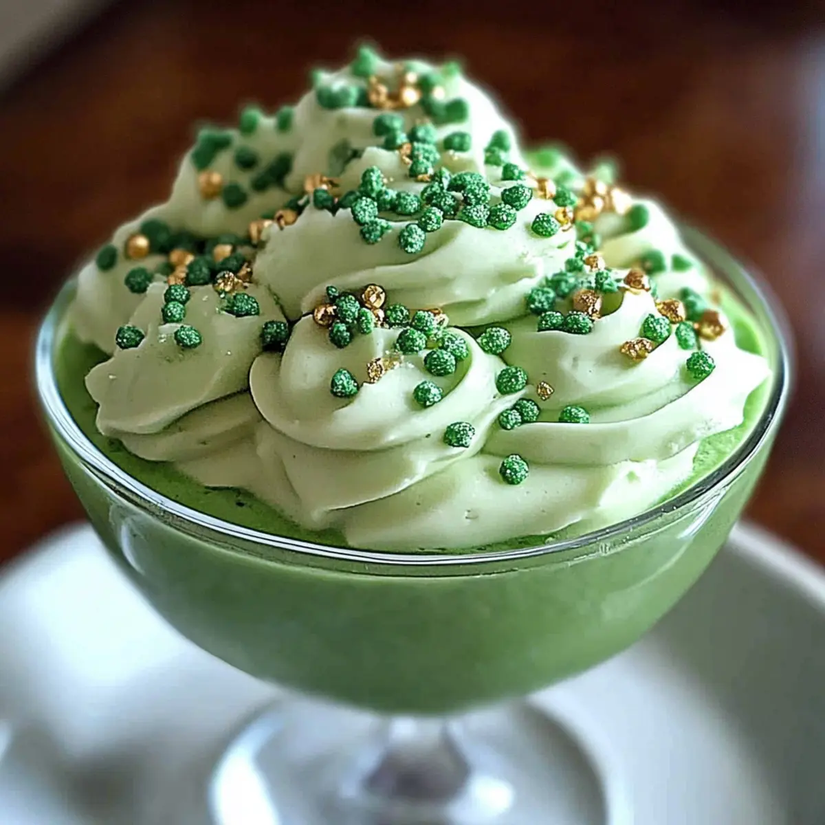 Shamrock Cheesecake Fluff