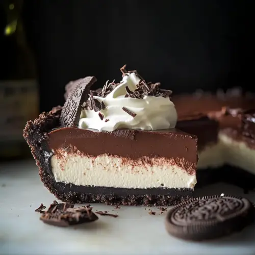 No-Bake Baileys Chocolate Pie