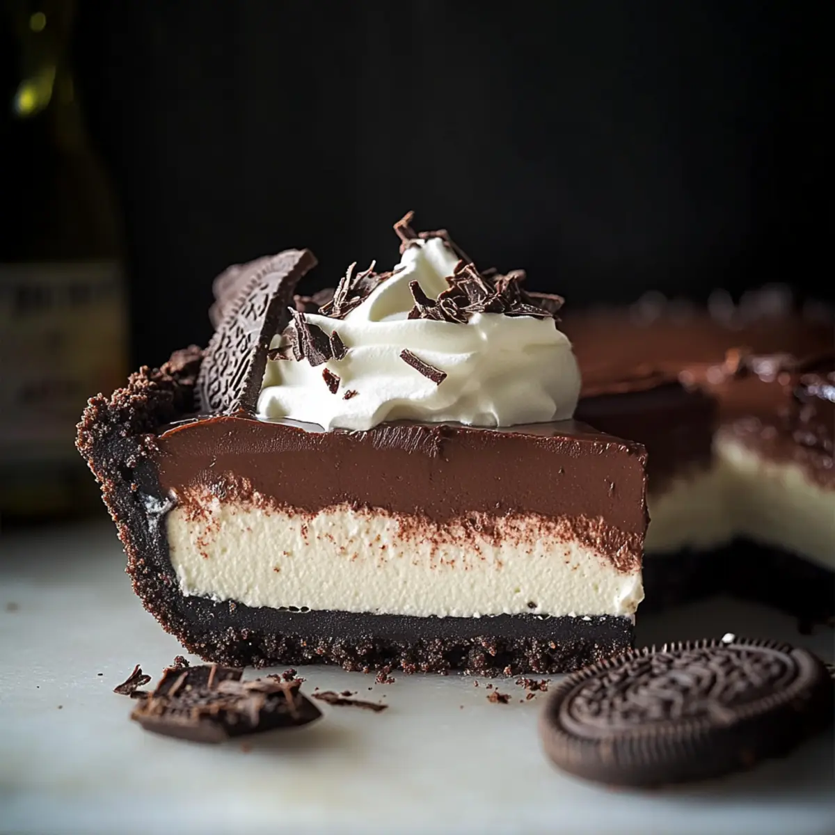 No-Bake Baileys Chocolate Pie