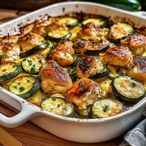 Chicken Zucchini Bake