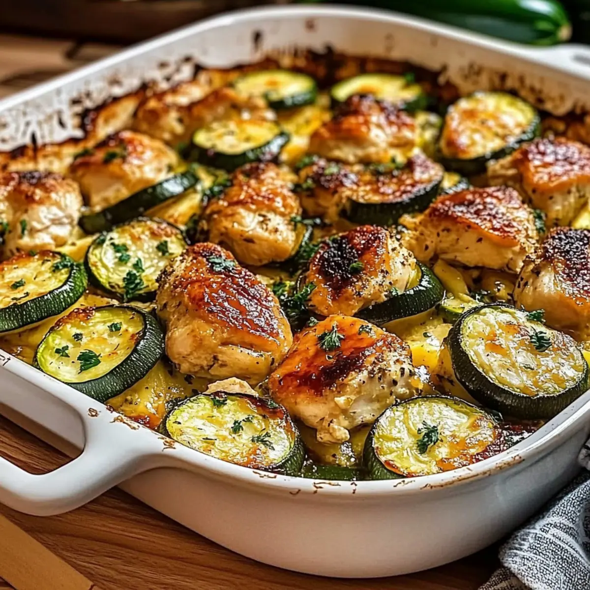 Chicken Zucchini Bake