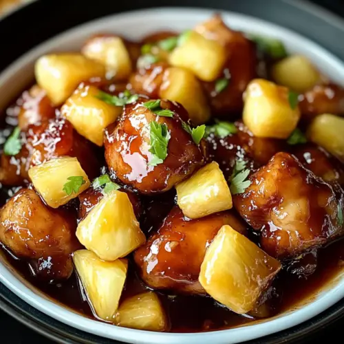 brown sugar pineapple chicken