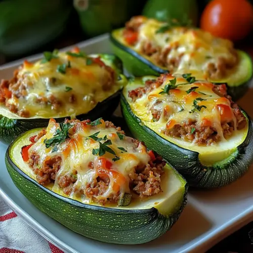 Stuffed Zucchini