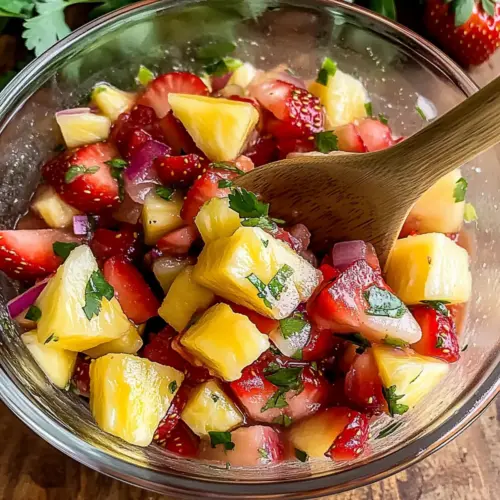 Strawberry Pineapple Salsa