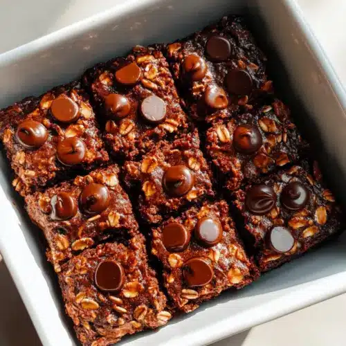Brownie Baked Oatmeal