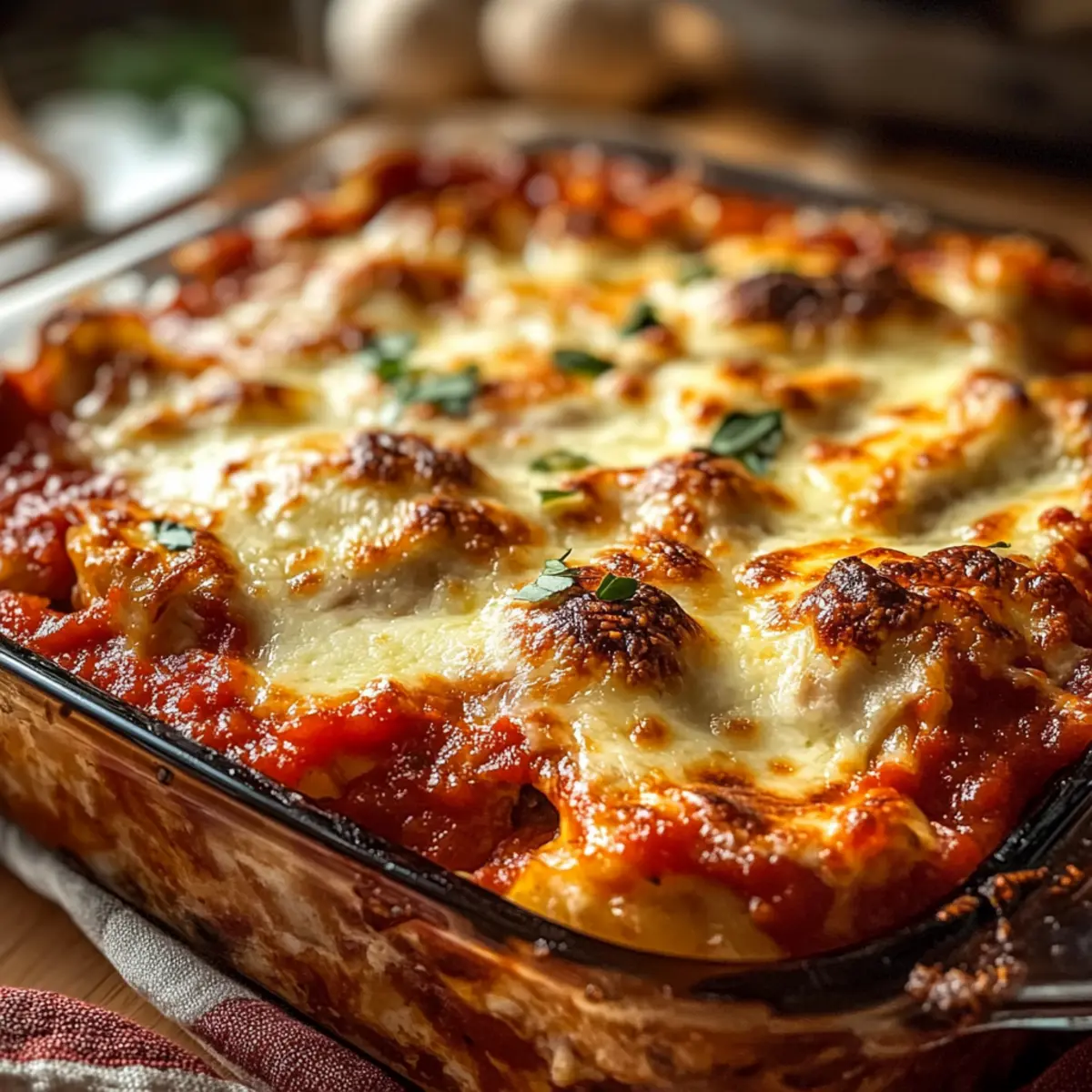 Chicken Parmesan Casserole