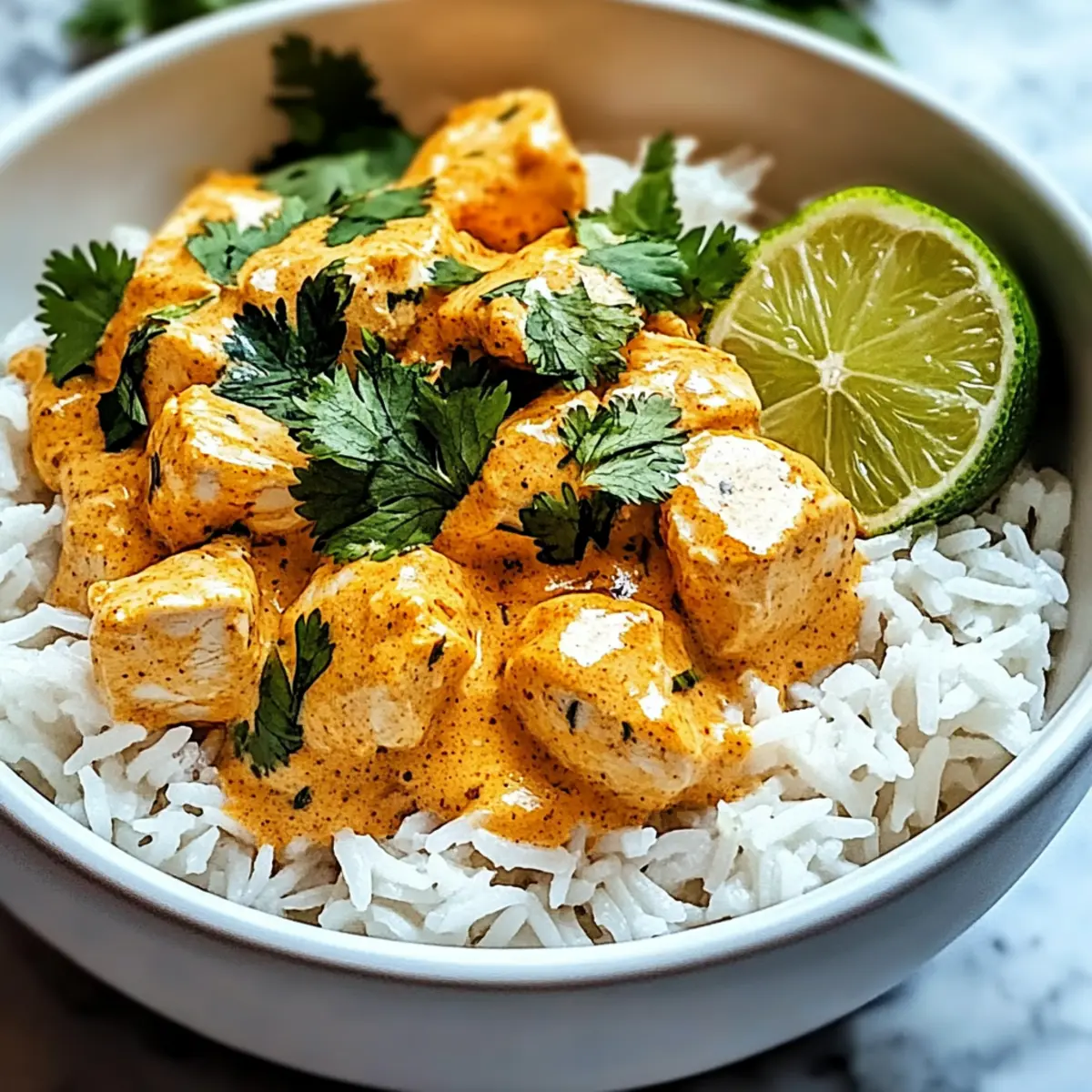 Coconut Chicken Rice Bowl