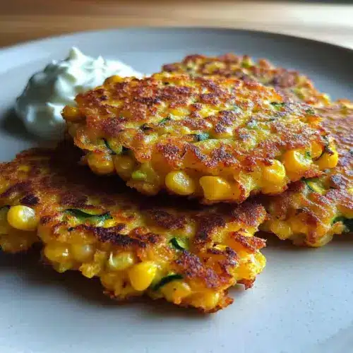 Sweet Corn and Zucchini Fritters