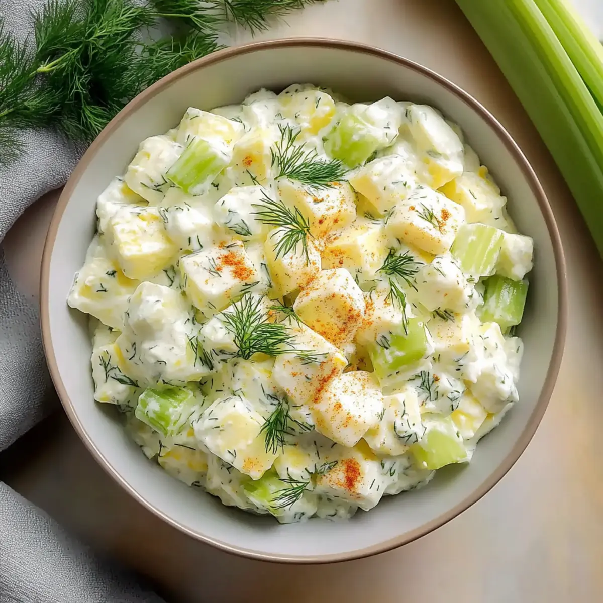 High Protein Cottage Cheese Egg Salad