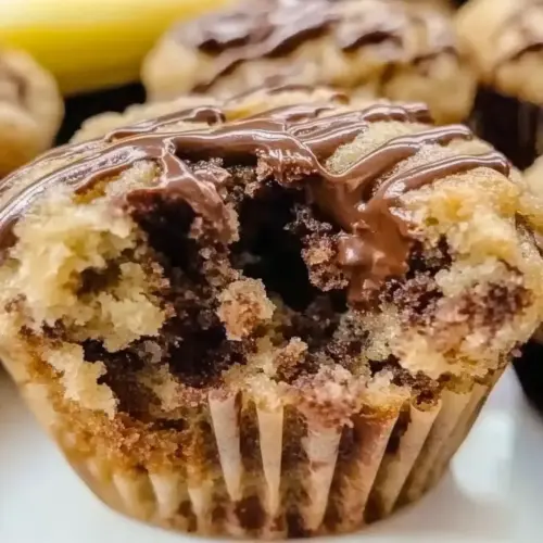 Nutella Banana Muffins