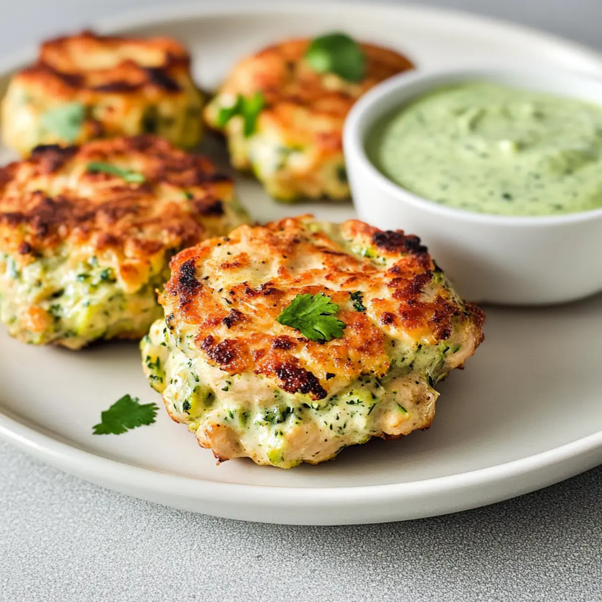 Chicken Zucchini Poppers