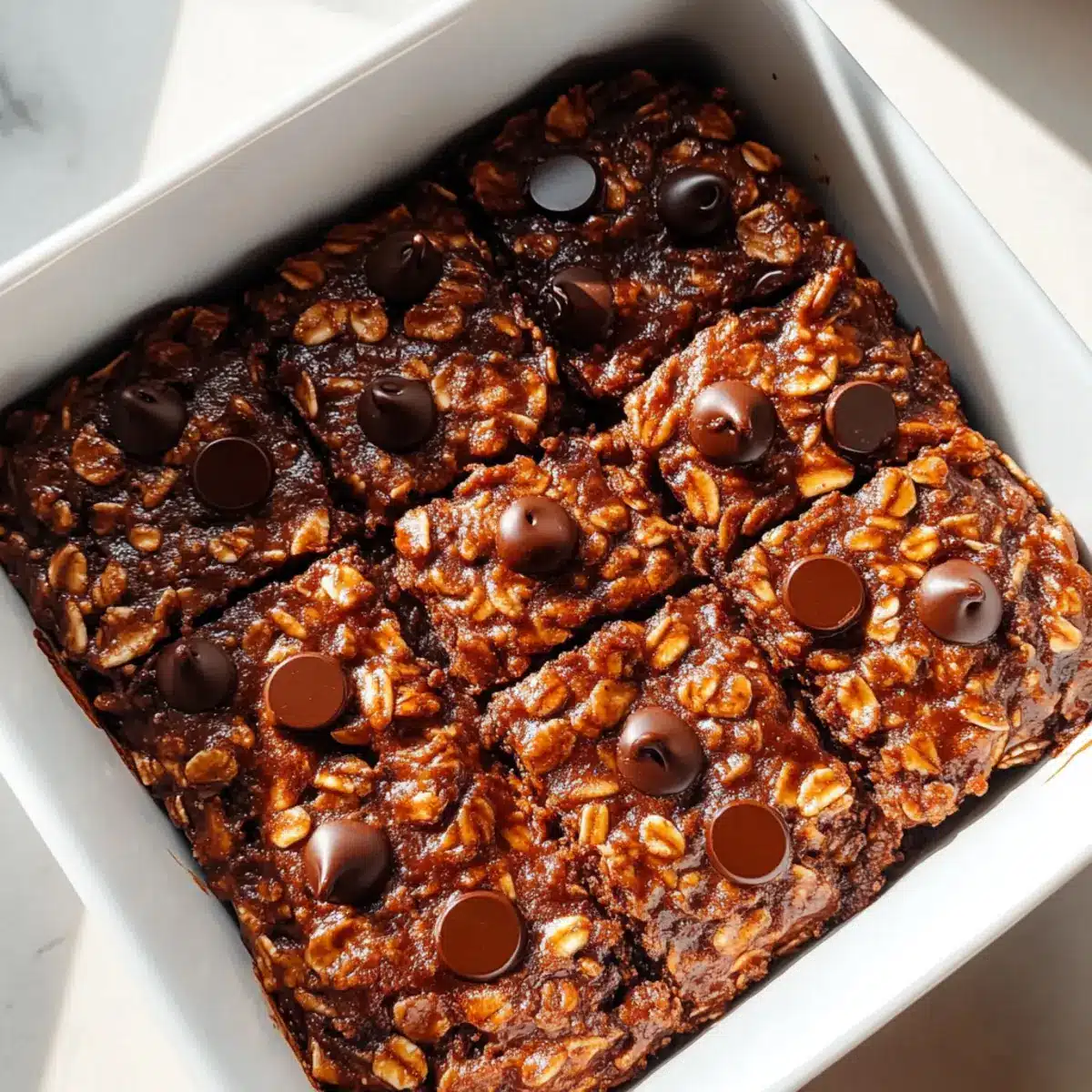 Brownie Baked Oatmeal