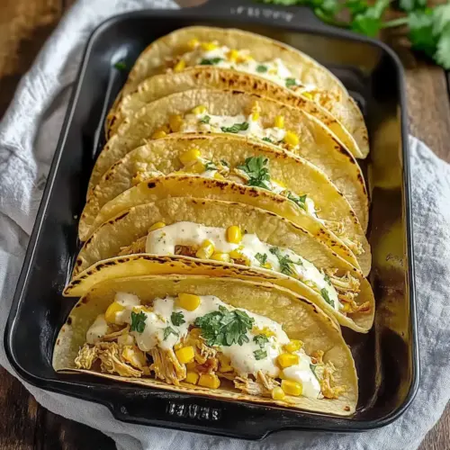 White Chicken Chili Tacos