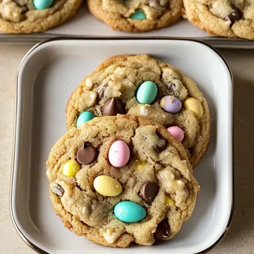 Cadbury Mini Egg Chocolate Chip Cookies