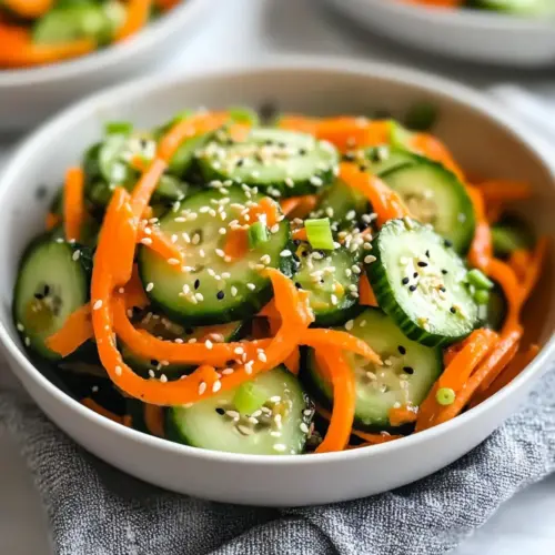 Asian Cucumber and Carrot Salad