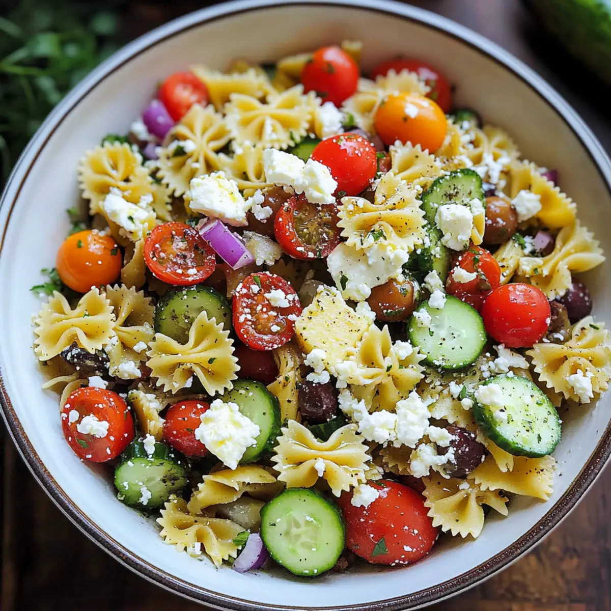 Greek Pasta Salad
