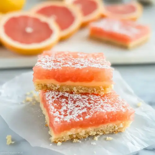 Grapefruit Bars