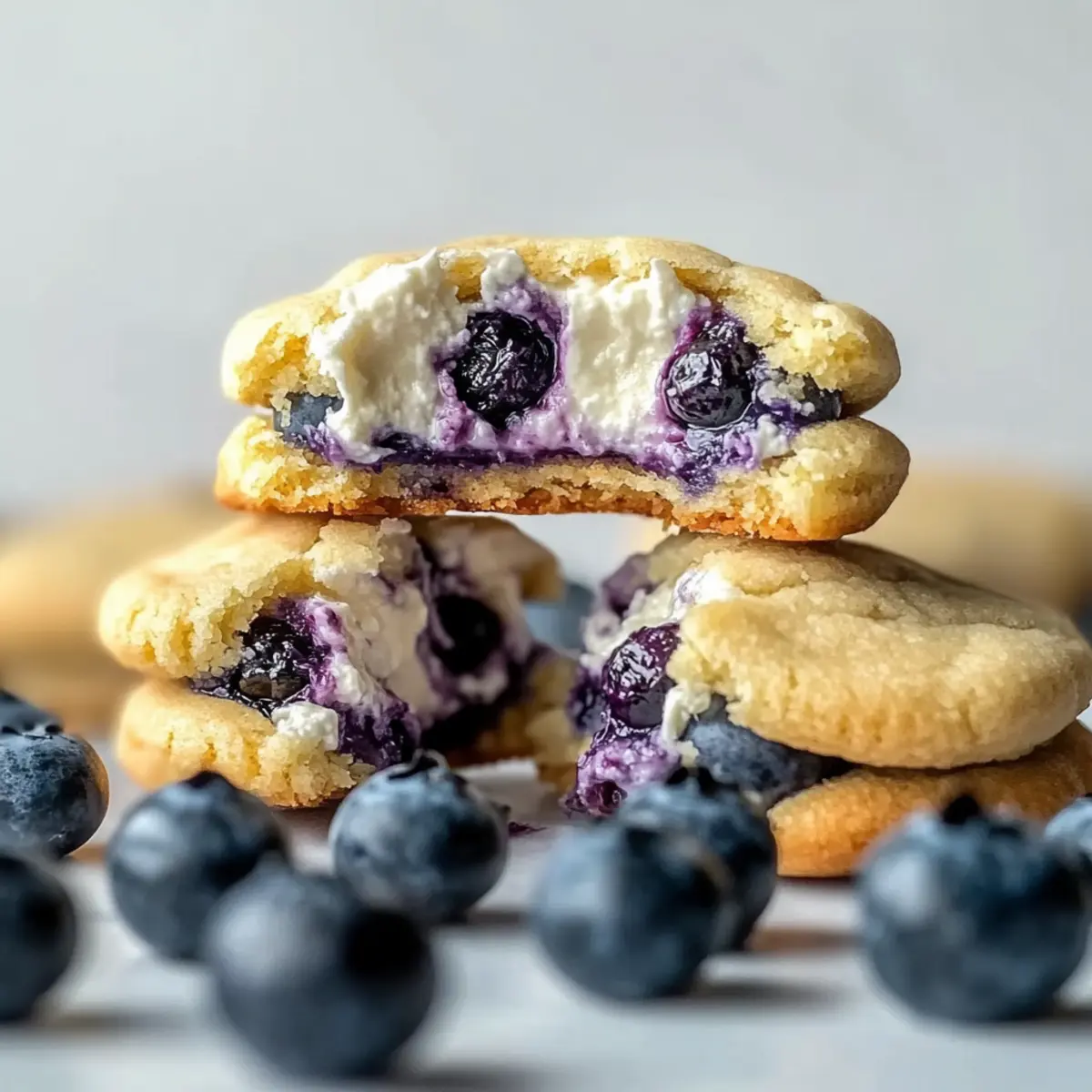Blueberry Cheesecake Cookies