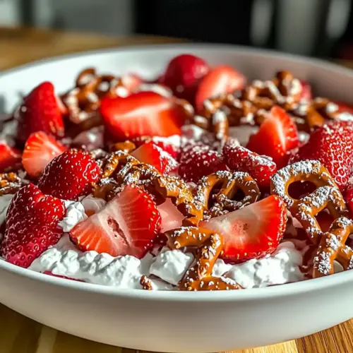 Strawberry Crackle Salad