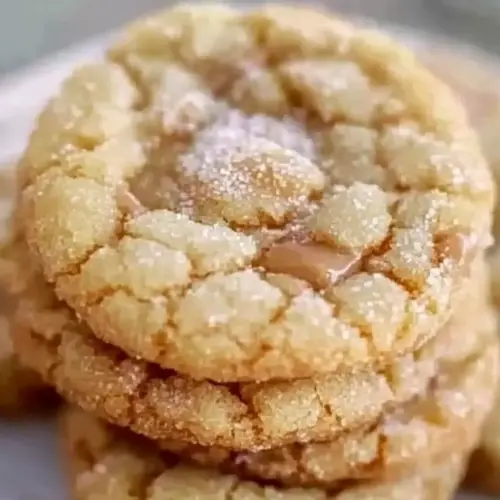 Crinkly Crackly Butter Toffee Sugar Cookies