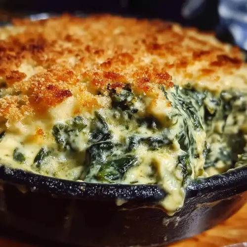 Creamed Spinach Casserole